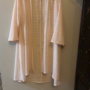 Torrid Peach Sheer Kimono